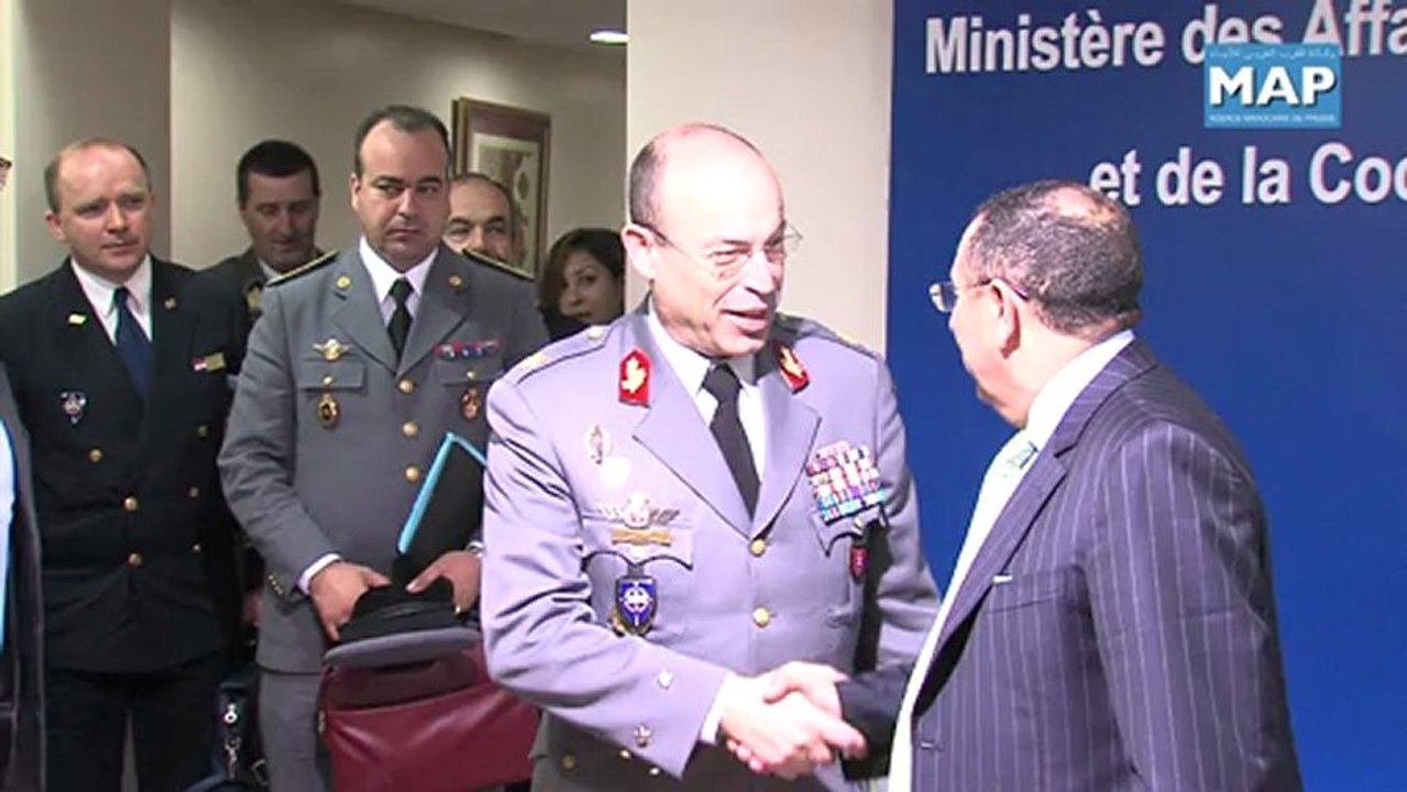 السيد العمراني يجري مباحثات مع الجنرال كارلوس برانكو