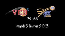 La prolongation VCB / Angers 05/02/2013