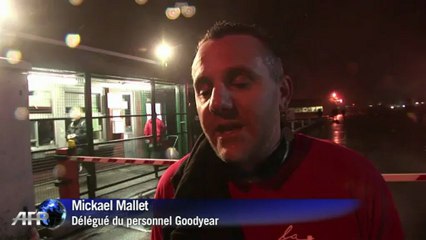 Les salariés de Goodyear sont partis pour une journée de "lutte"