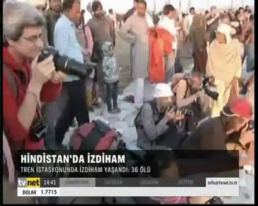 Hindistanda izdiham 36 ölü - tvnet ( Ahmet Rıfat Albuz )