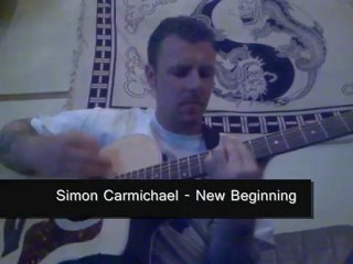 "Acoustic Guitar" New Beginning by Simon Carmichael "Guitar Tapping Technique"