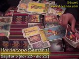 Horoscopo Sagitario del 6 al 12 de setiembre 2009 - Lectura del Tarot