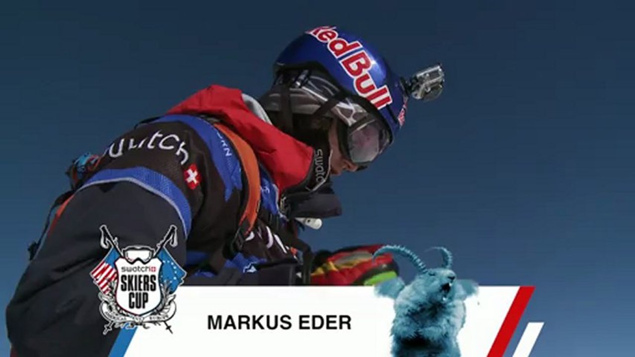 Markus Eder - Big Mountain run 1 - Swatch Skiers Cup 2013