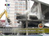 K23TV - Press iz prve ruke - Subotica, rušenje betonskog skeleta - 12. februar 2013.