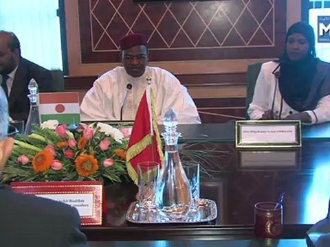 السيد بيد الله يستقبل وفدا نيجيريا