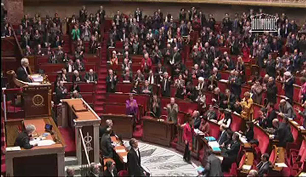 Intervention de Christiane Taubira après l'adoption du projet de loi "mariage pour tous"