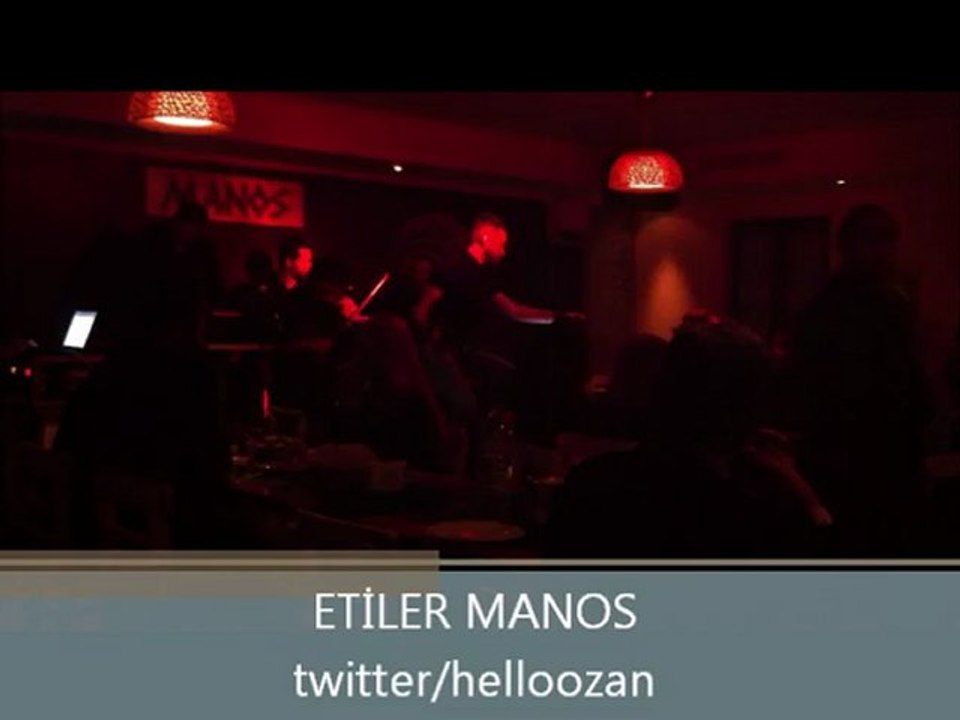 Etiler Manos Meyhane OZAN DEMİR ALP'le fasıl..Performans Hello Ozan