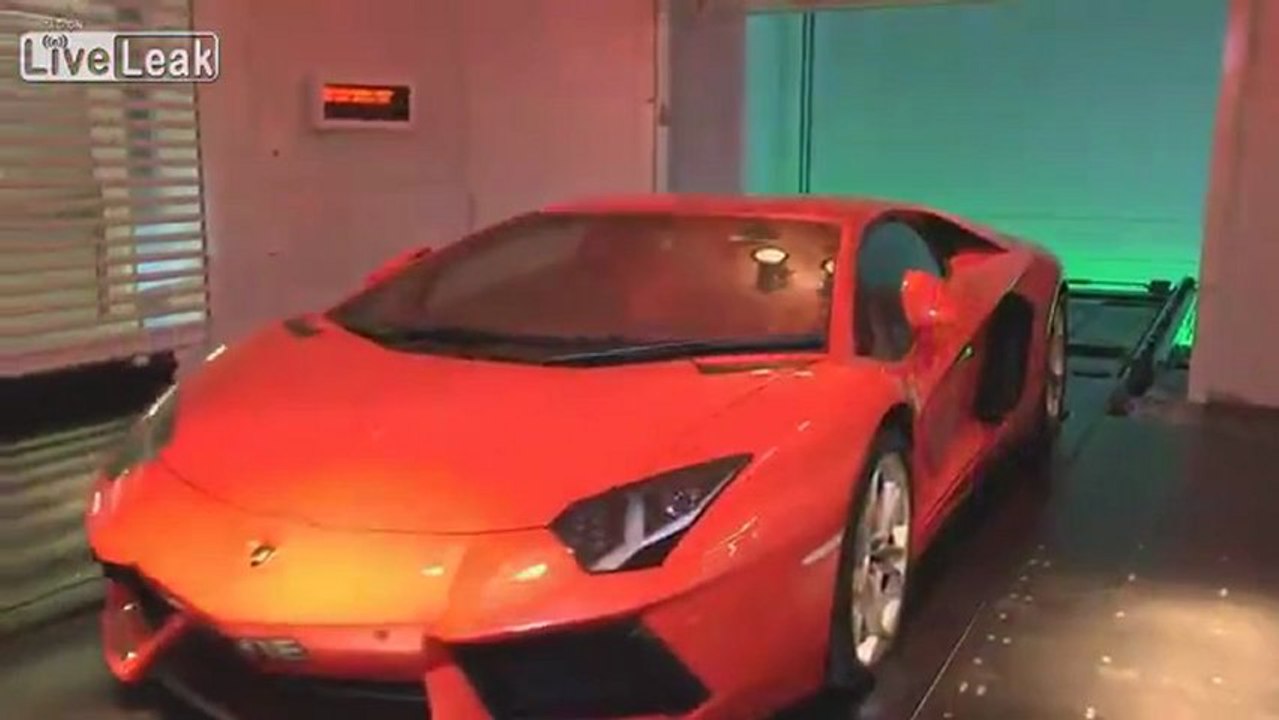 Le cityparking pour véhicule de luxe.