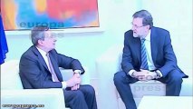 Mario Draghi felicita a España por sus progresos