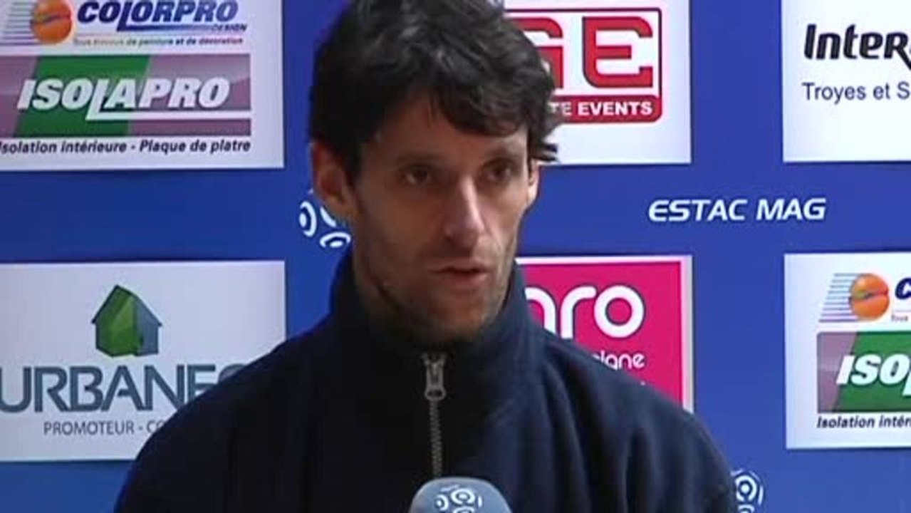 Estac - Sochaux : réaction de Jérémie Bréchet (Troyes)