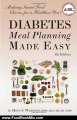 Food Book Reviews: Diabetes Meal Planning Made Easy by Hope S. Warshaw R.D.