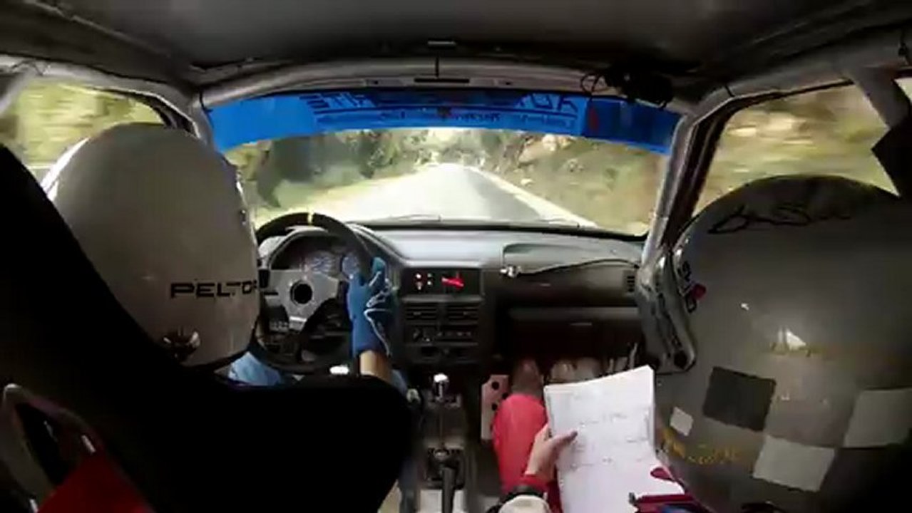 RALLYE DE SARTENE 2013.MARCHINI/POGGI ARBELLARA 106 N2