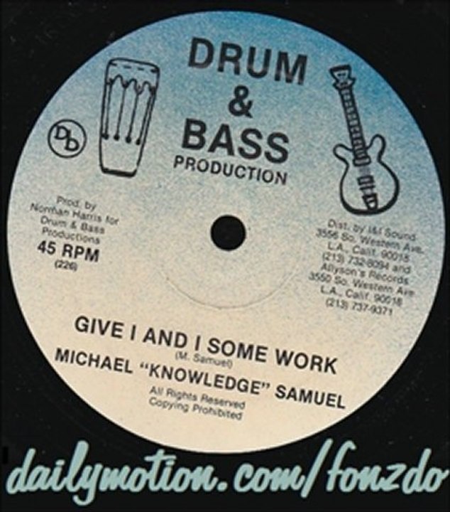 Knowledge - Give I and I some work (12 inch)