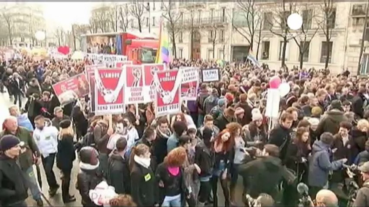 La Asamblea Nacional francesa aprueba el matrimonio...