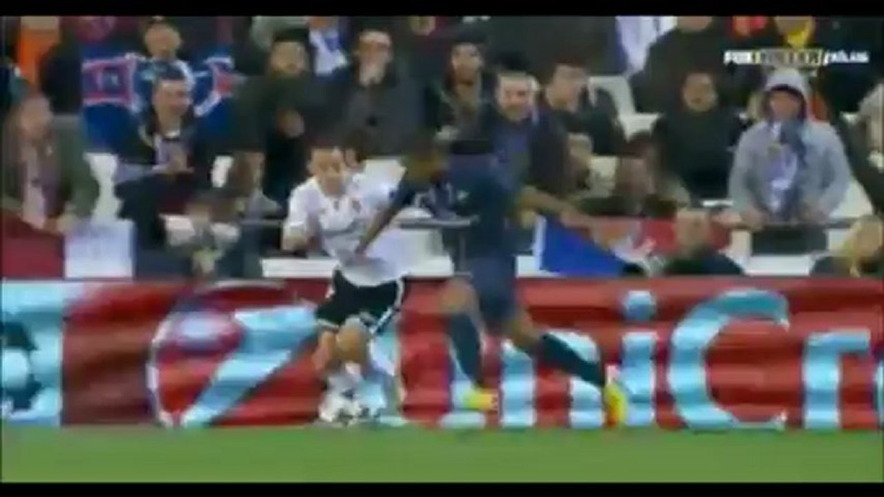 Valencia 0-2 PSG J. Pastore  43'  (12.02.2013)