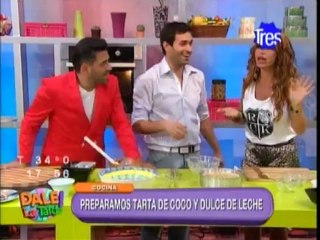 TARTA DE COCO Y DULCE DE LECHE