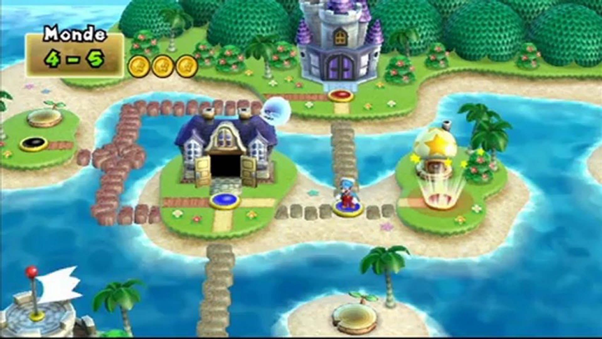New Super Mario Bros Wii Monde 4 Niveau 4 5 Video Dailymotion