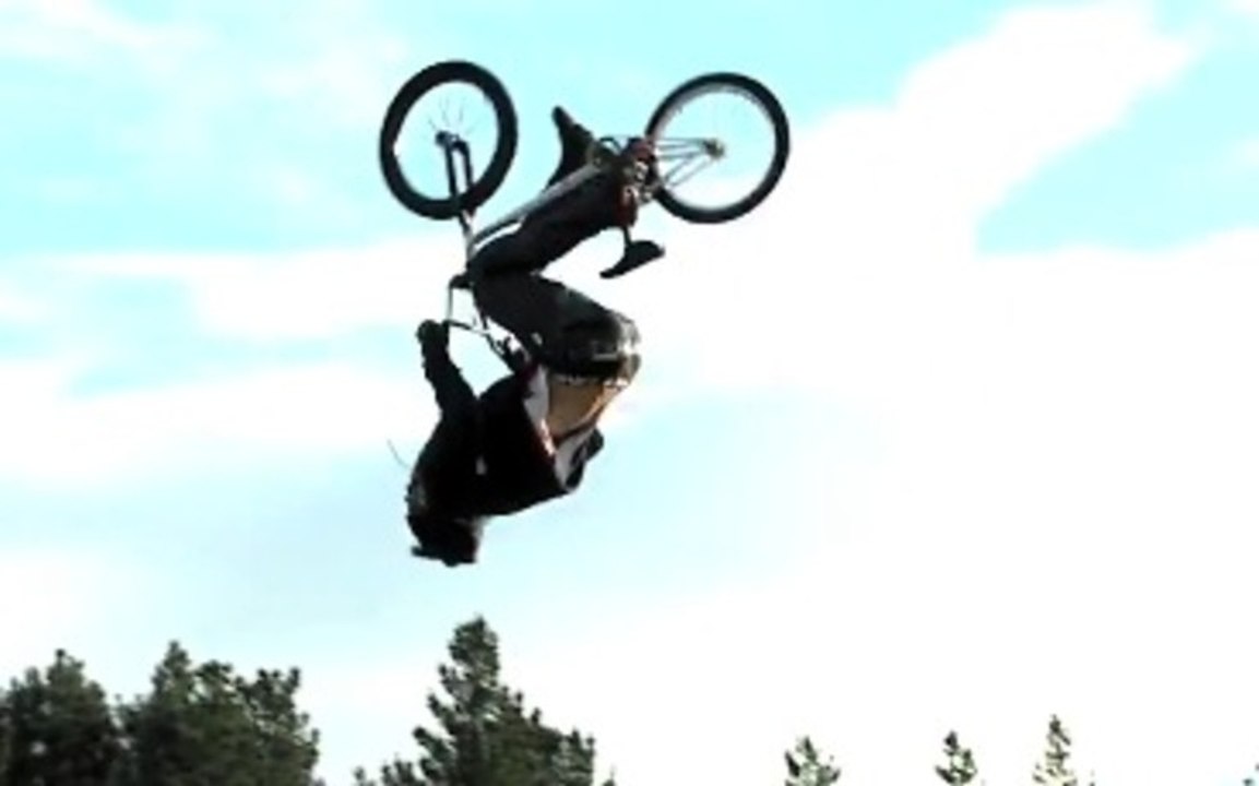 World First BMX Triple Backflip - Jed Mildon