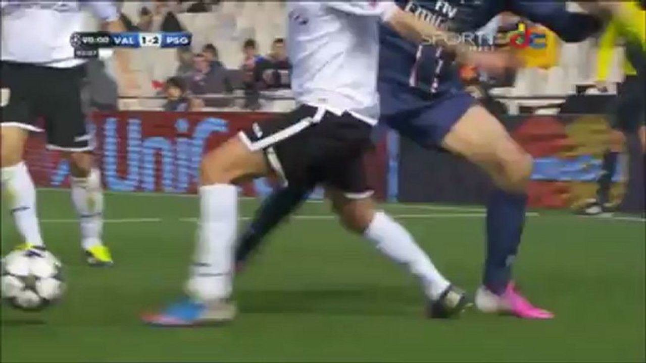 Zlatan Ibrahimovic red card