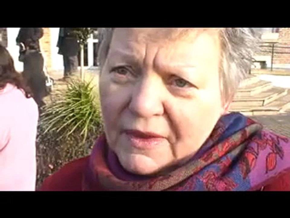 Fourmies 12 Février 2013,fermeture de classes,parents d'élèves et enseignants mobilisés