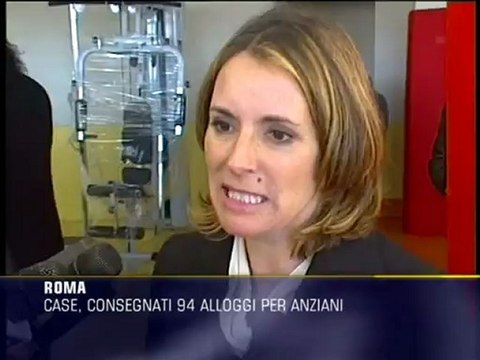 Anziani, consegnati a Roma 94 alloggi