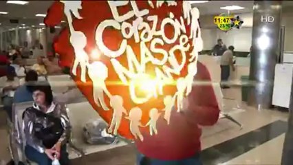 Arturo de la Garza desde la  clinica 4 del imss (El Corazón Más Grande)