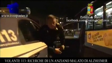 Roma - Anziano ritrovato grazie al "Filo di Arianna" (11.02.13)