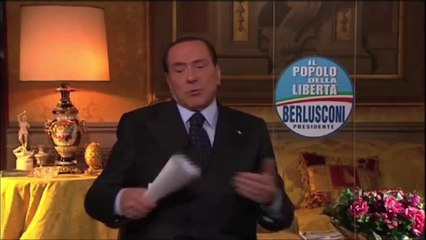 Berlusconi - A chi fareste amministrare 50 000 euro (12.02.13)