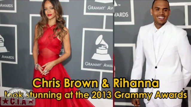 Rihanna & Chris Brown heat up the 2013 Grammy Awards
