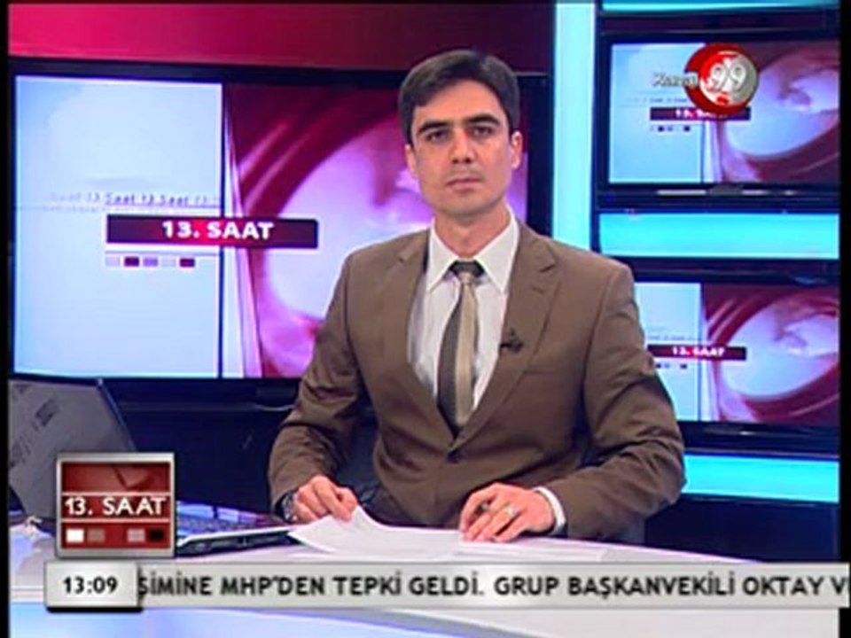 12 ŞUBAT 2013 SALI KANAL 99 FATİH ERSOY İLE ANA HABER BÜLTENİ