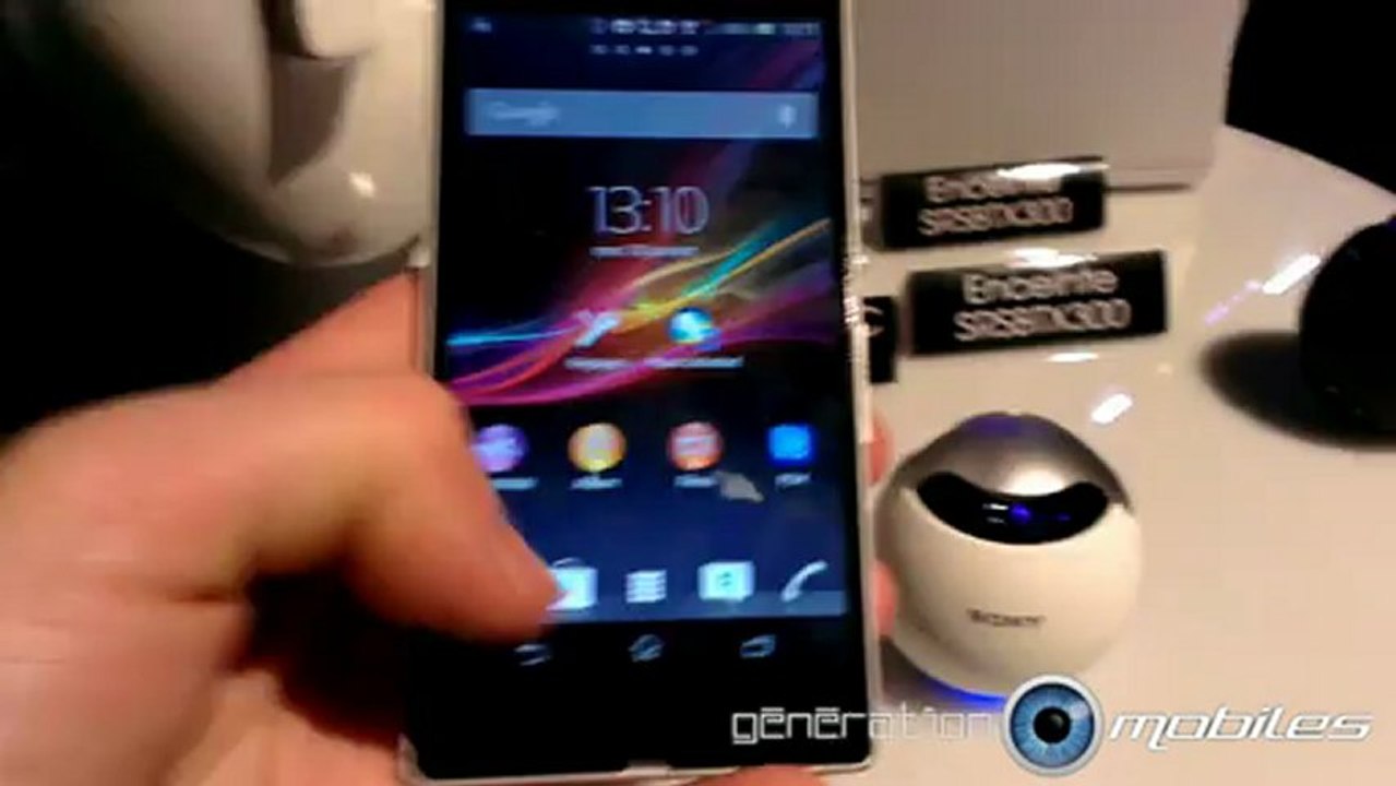 Sony Xperia Z hands on 2 (design, mode stamina, accessoires)