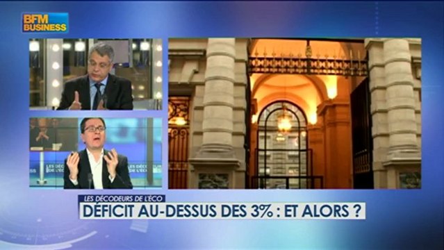 Déficit au-dessus des 3% : et alors ? - 12 février - BFM : Les décodeurs de l'éco 1/5