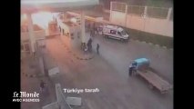 Les images impressionnantes de l'attentat survenu à la frontière turque