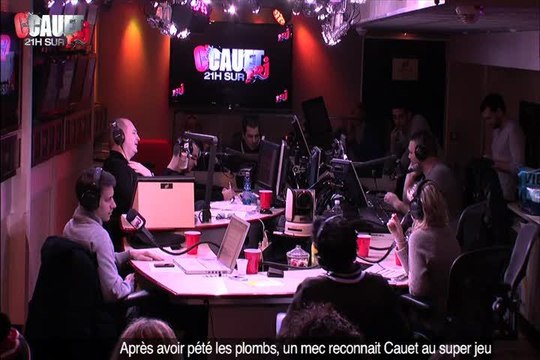 Après avoir pété les plombs, un mec reconnait Cauet au super jeu - C'Cauet sur NRJ