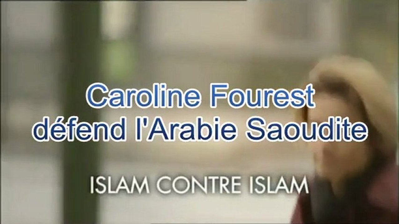 Caroline Fourest défend l'Arabie Saoudite