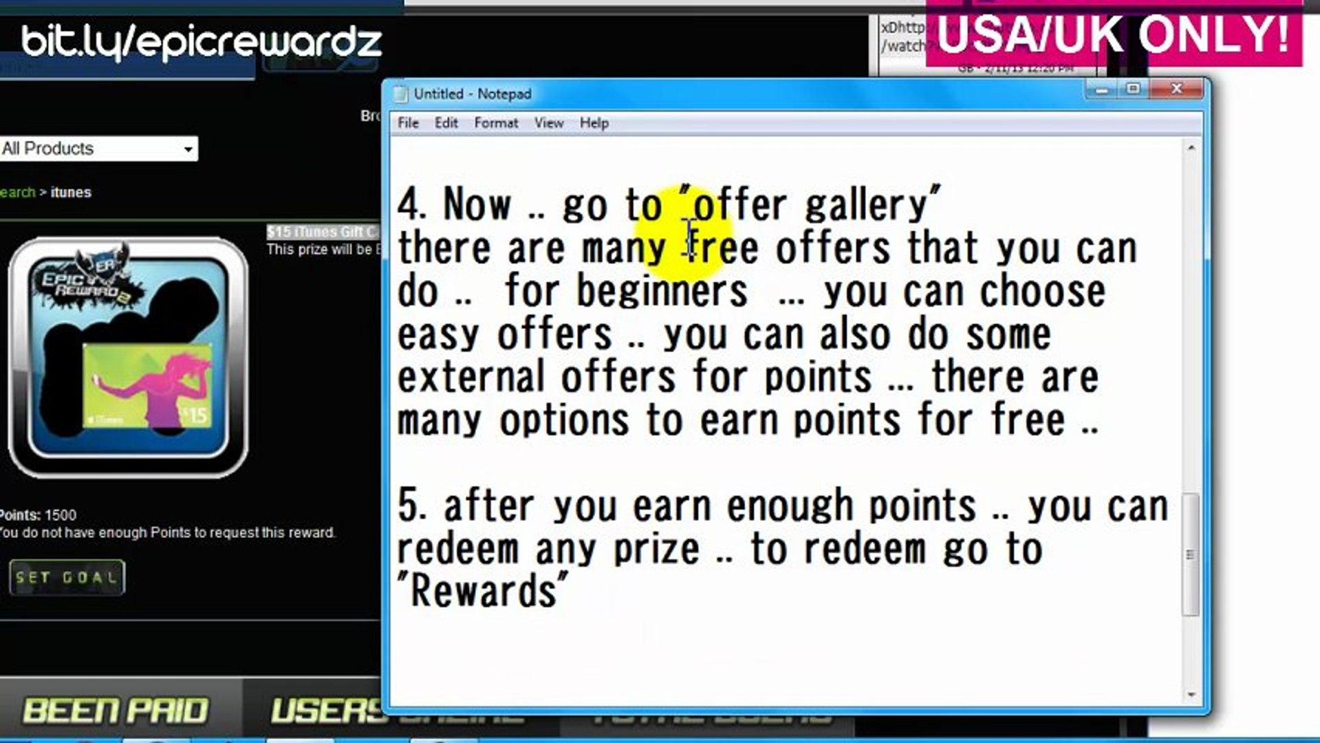 ⁣How to get free iTunes Gift Card Codes (No Download | Tutorial)