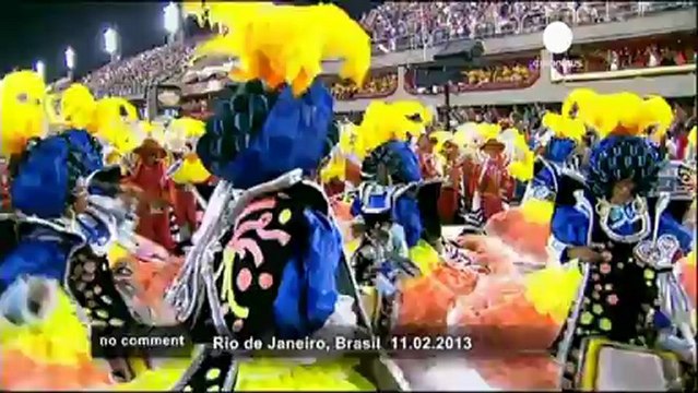 Rio de Janeiro's samba schools compete for... - no comment