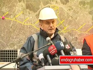 TGRT muhabirinin ve Kadir Topbaşın mikrofonla imtihanı