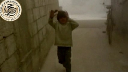 Video captures chaos of Damascus blast near bakery