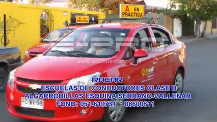 ESCUELAS DE CONDUCTORES CLASE B RACARD DE VALLENAR -ALGARROBILLAS ESQUINA SERRANO