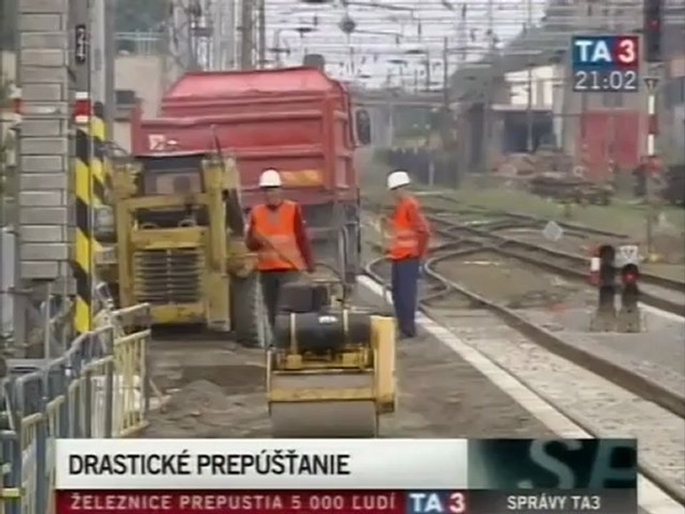 Drastické prepúšťanie v železničných spoločnostiach (20110304)