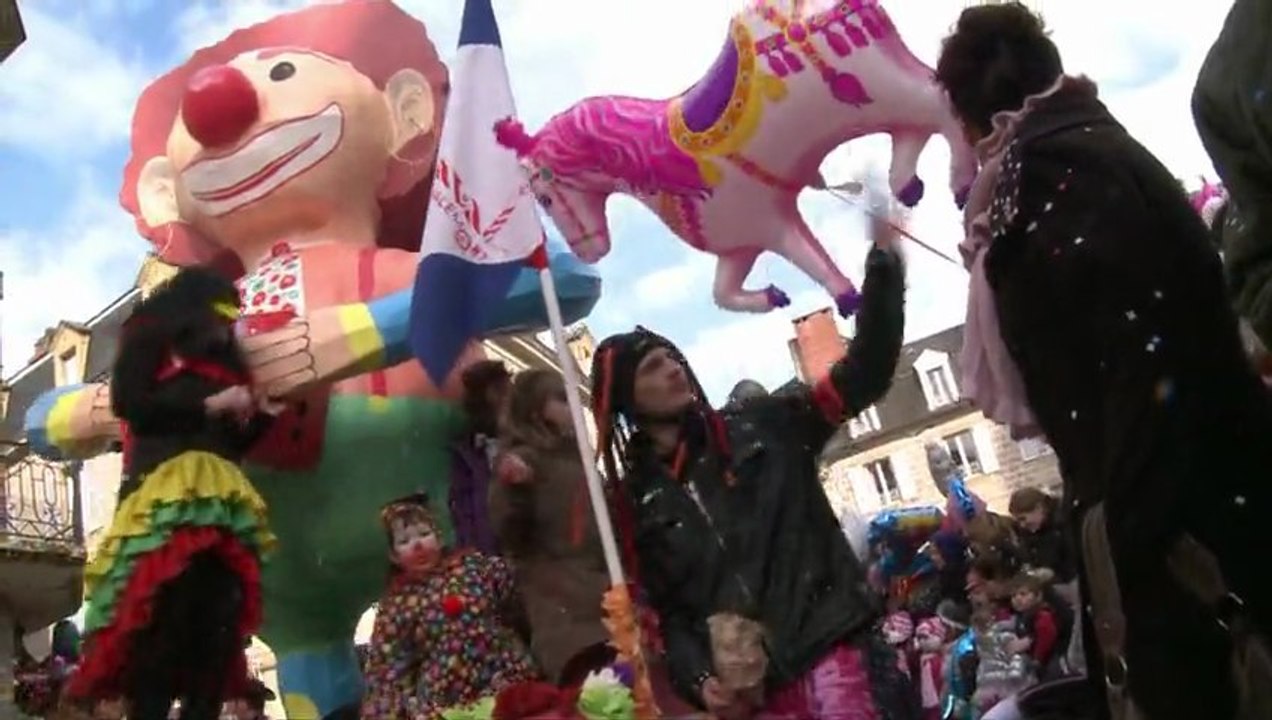 Le Carnaval de Malemort 2013 rend visite à Brive