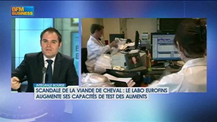 Scandale « viande de cheval » : Eurofins accroît ses capacités - 13 février - Intégrale Bourse