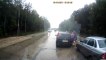 Accident : Père et Fille percutés par une voiture en Russie