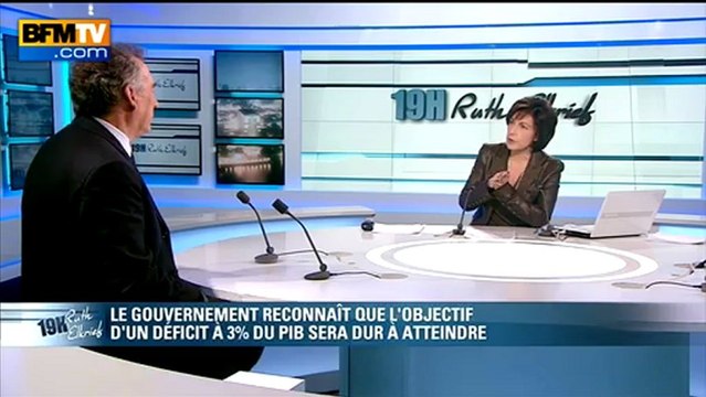 François Bayrou : l'invité de Ruth Elkrief - 13/02