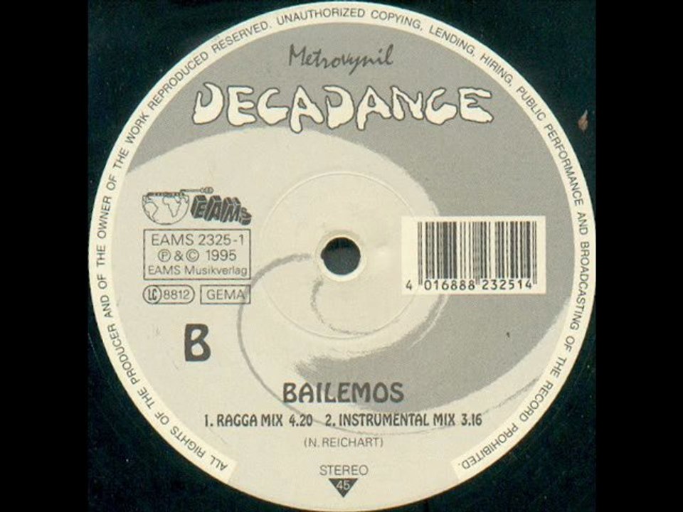 Decadance - Bailemos (Ragga Mix)