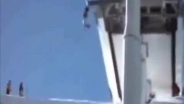 Raw Video: Child Falls From Ski Lift