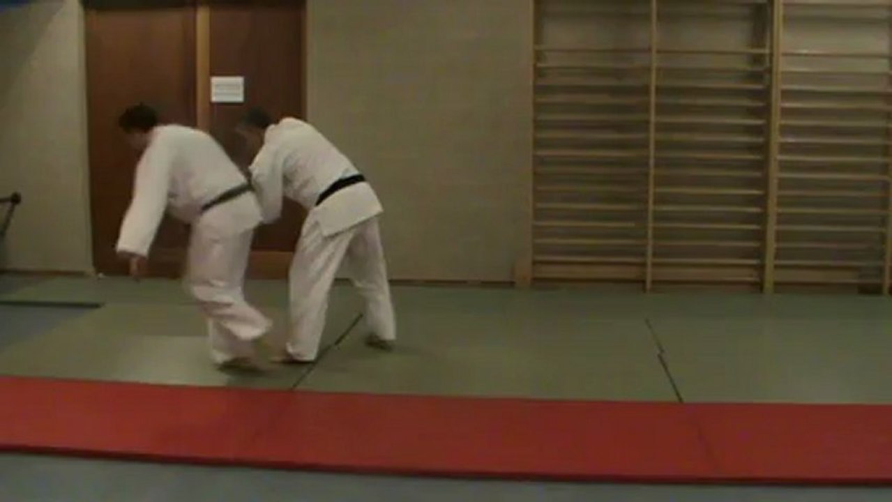 Ushiro ryote dori : jutai, entrée 1