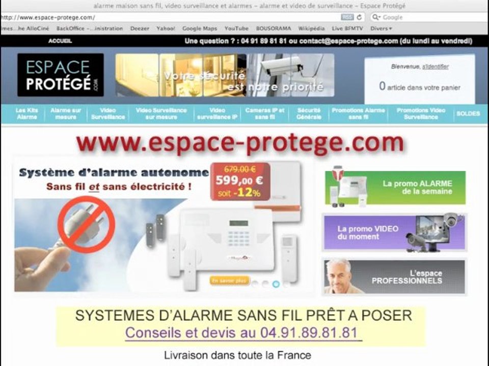 Alarme Annecy : vente directe, promotions et discount