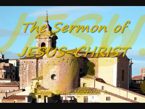 INRI,PAX; The Sermon of JESUS-CHRIST The Beatitudes-Salvatore Cali